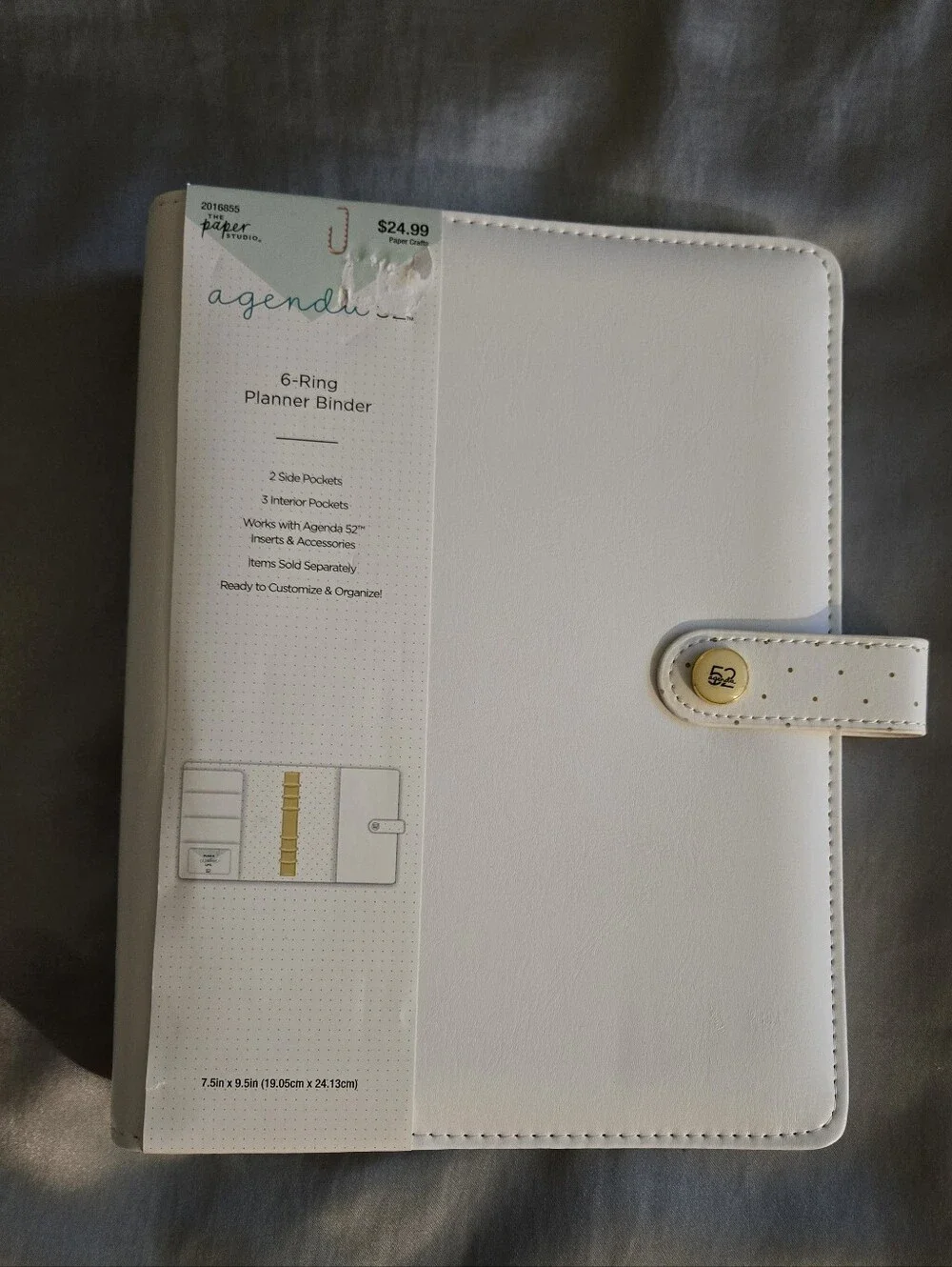 Agenda 52 6-Ring Planner Binder Set